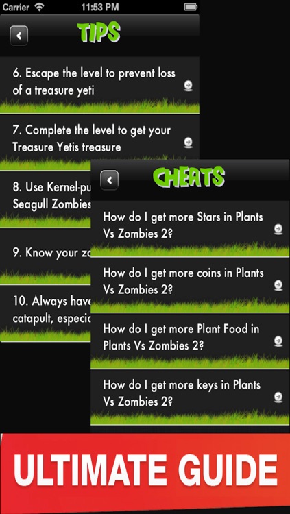 Guide for Plants vs. Zombies 2 - Ultimate walkthrough with tips, cheats and video walkthrough