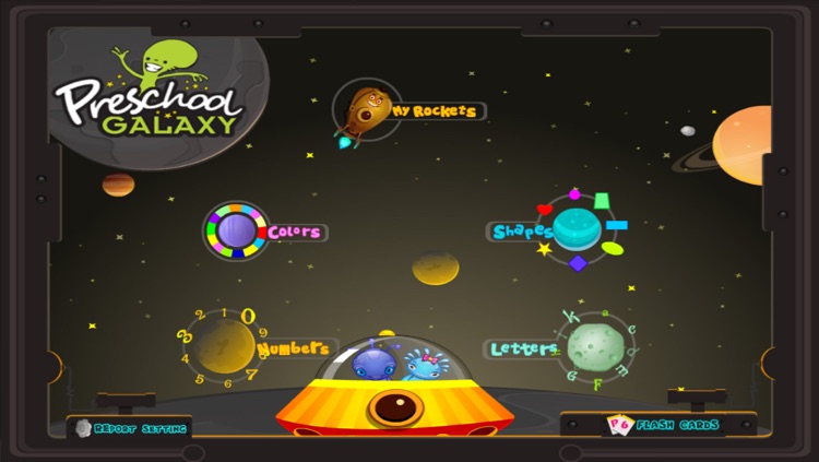 Preschool Galaxy - Learn Shapes, Colors, Numbers, and Letters screenshot-4