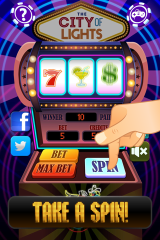 City of Lights - Vegas Party Casino Slots screenshot 3