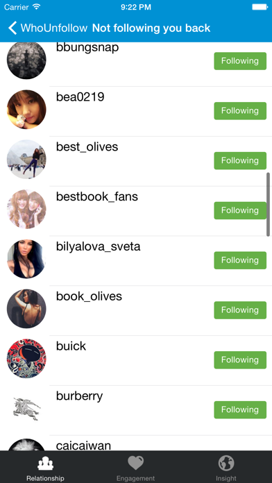 WhoUnfollow for Instagram - Find Who Unfollowed You Screenshot 4