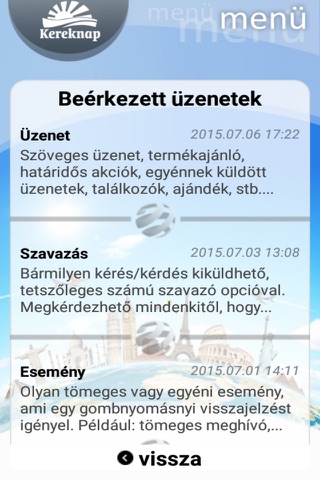 Kereknap screenshot 2