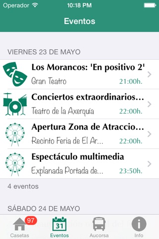 FeriApp de Córdoba screenshot 3