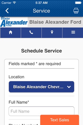 Blaise Alexander Ford, Inc. screenshot 3