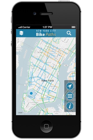 NYC Bike Paths Free screenshot 2