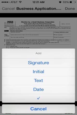 SignIt Pro - Sign and Fill Documents On the Go screenshot 2
