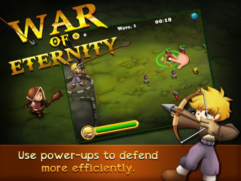 War Of Eternity - A Fort Defense Game HD screenshot 4