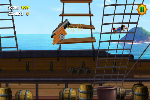 Top Pirate - Top Free Awesome Arcade and Endless Game with Great 3D Graphics and Effects screenshot 2