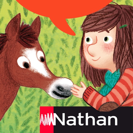 Les animaux de Lou : Vole Petit Galop - Premières Lectures Nathan iOS App