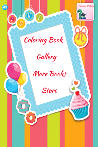 Birthday Coloring Book! screenshot 4