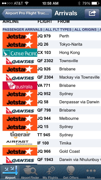 Cairns Flight Info + Tracker screenshot-3