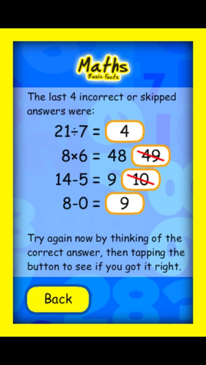 Maths Basic Facts screenshot-4