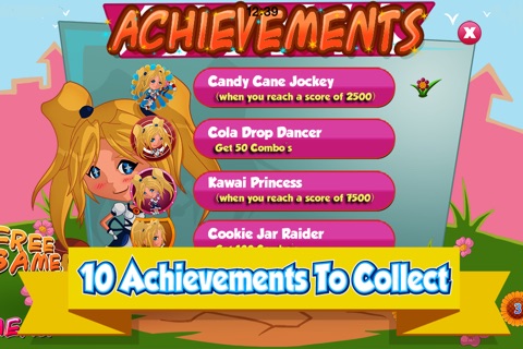 Princess Flowers Candy Jump - Free Magical Adventure screenshot 2
