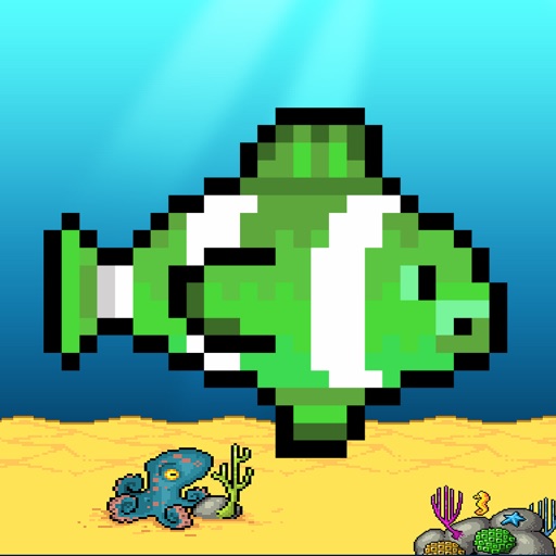 Splashy Flappy Fish Game  -  HD icon