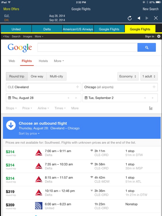 Cleveland Airport + Flight Tracker Premium HD Hopkins CLE screenshot-4