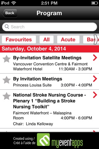 2014 Canadian Stroke Congress screenshot 3