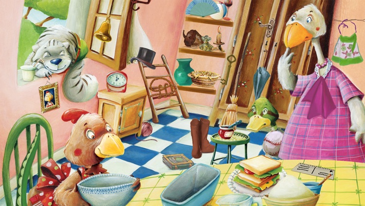 Hidden Object Game FREE - The Little Red Hen screenshot-3