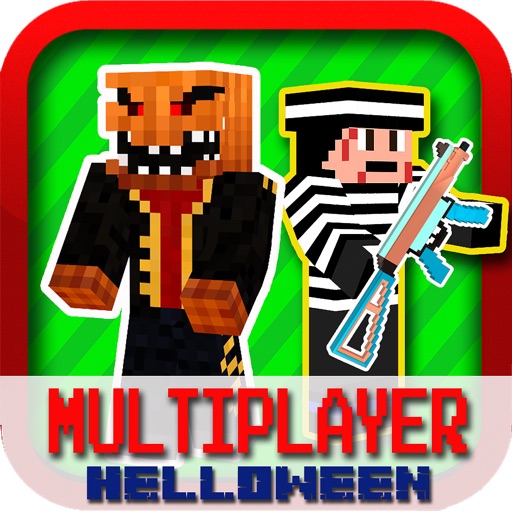 Ace Cops N Robbers - Halloween Block MC FPS Edition iOS App