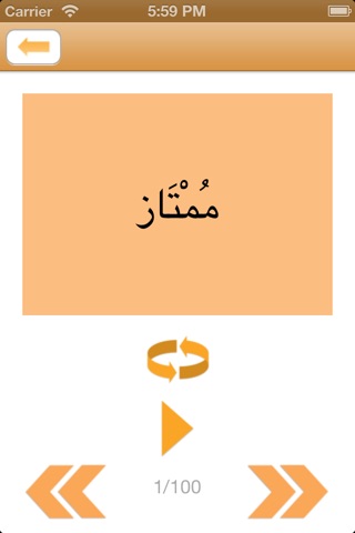 Arabic 100 Most Used Adjectives screenshot 4