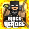 BLOCK HEROES - MC Pixel Hero Mini Survival Shooter Block Game with Multiplayer