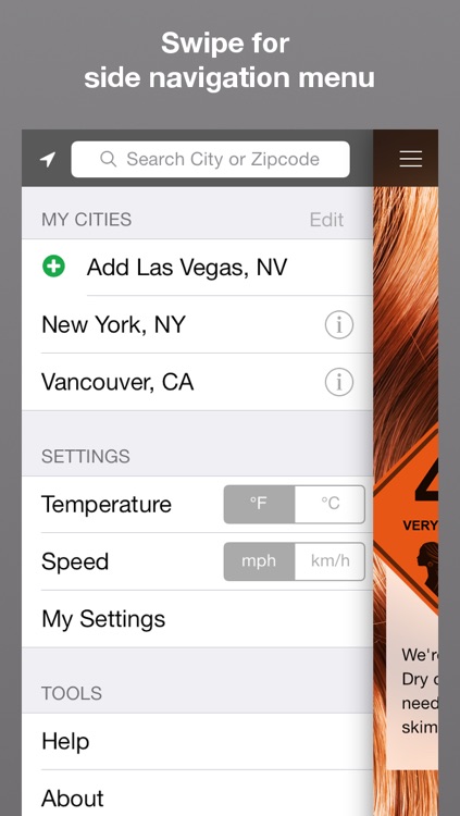 Hair Alert+ - your hair weather forecast for frizzy, curly or straight hair screenshot-4