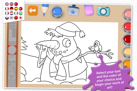 Chocolapps Art Studio - Winter screenshot 3