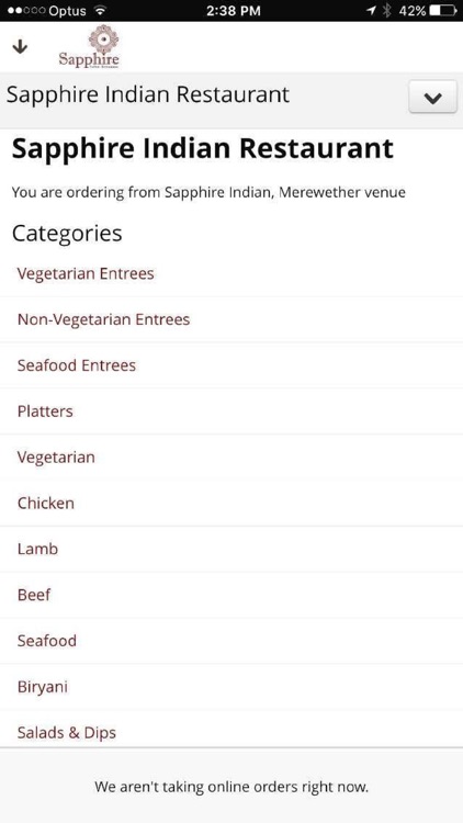 Sapphire Indian Restaurant
