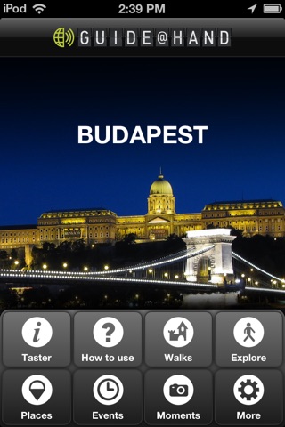 Budapest GUIDE@HAND screenshot 2
