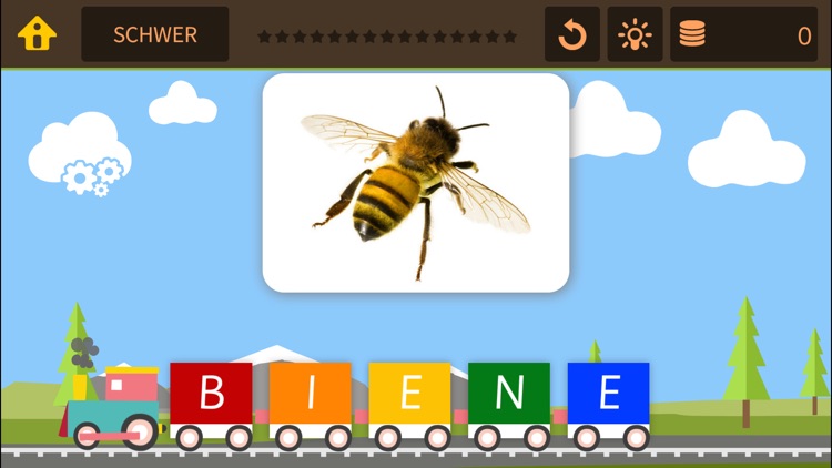 Wort Eisenbahn - Rechtschreibwettbewerb & Wörtersuch-Puzzle für Kinder screenshot-3