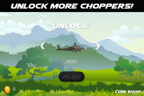 Attack Chopper 2 - Air-striker warrior against a black-hawk guild. Fly an Apache, dodge to avoid hordes of war-zone chaos. screenshot 2