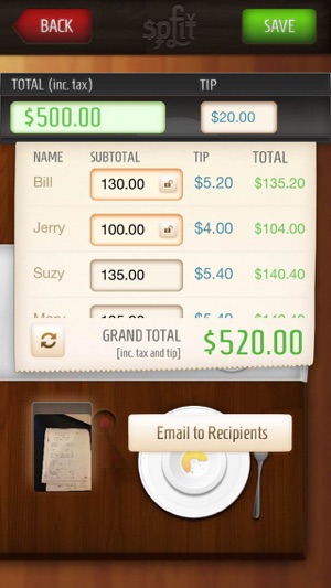 Split Your Bill - Bill / Cheque splitting and tracking(圖3)-速報App