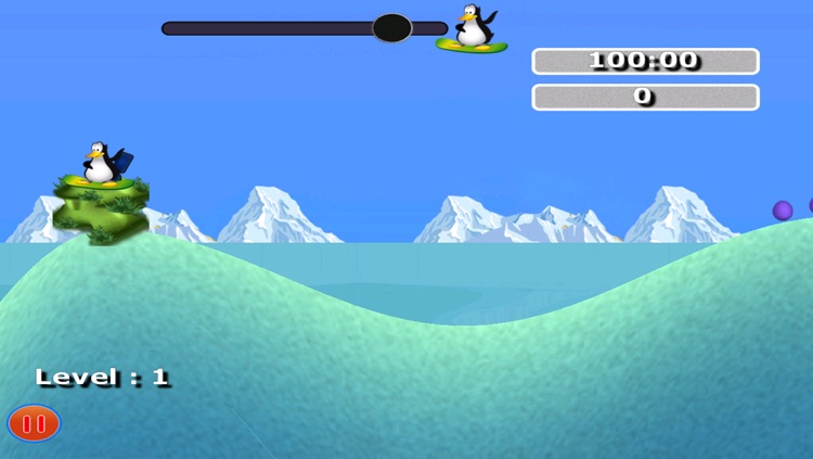 Racing Snowboard Penguin Dash