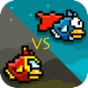 Flappy Twin Hero Bird - Super Bird vs Iron Bird