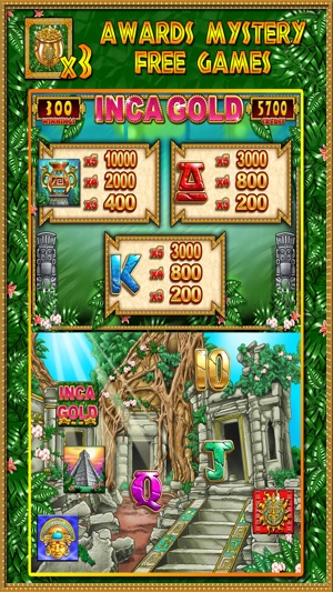 Inca Gold: UK Casino Slot Style Machine with FREE GAME featu(圖2)-速報App