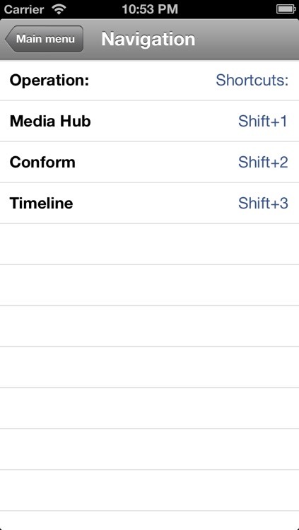 Shortcuts for Smoke screenshot-3