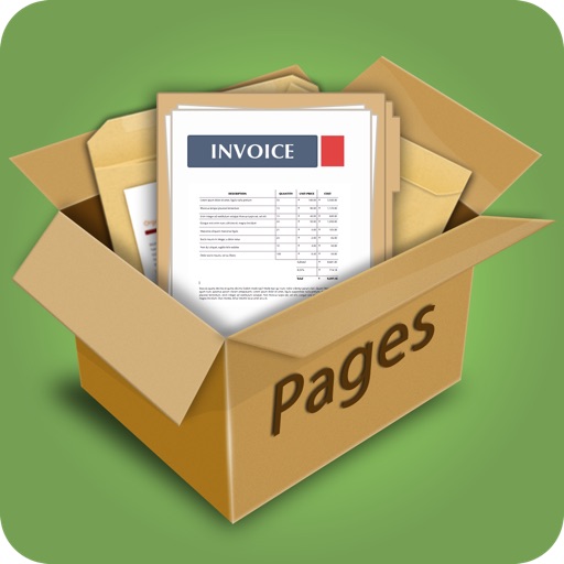 Templates Pro for Pages Document Free Icon