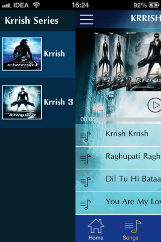 Krrish 3 Music Album screenshot 3