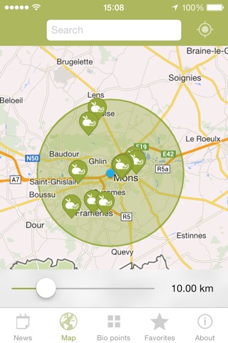 Bio Locator screenshot 2