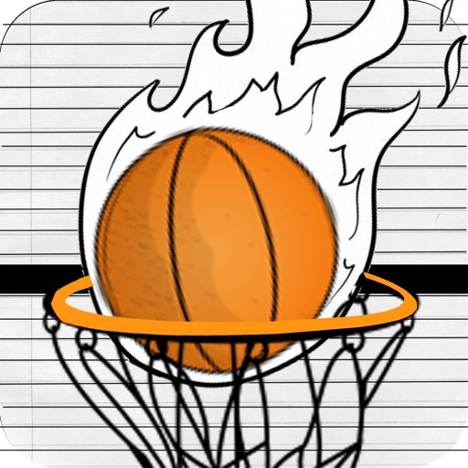 Doodle Basketball - Flick Hoops Edition iOS App