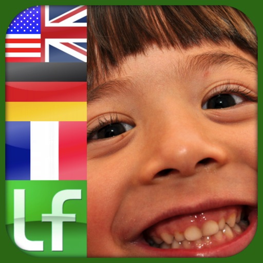 Easy Reader – French, German and English for beginners - trilingual educational fun game for kids, helps to memorize orthography easily icon