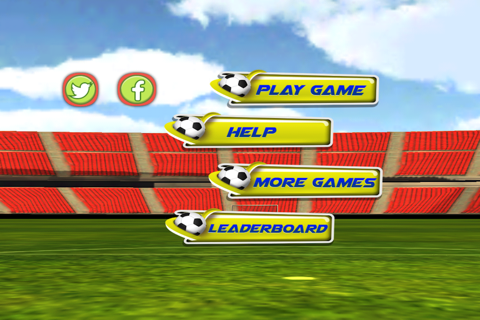 Football Soccer Real Game 2014 HD Free screenshot 4