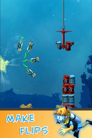 DiveMaster - Underwater Scuba Diver Treasure Race game with sharks and dolphins screenshot 4
