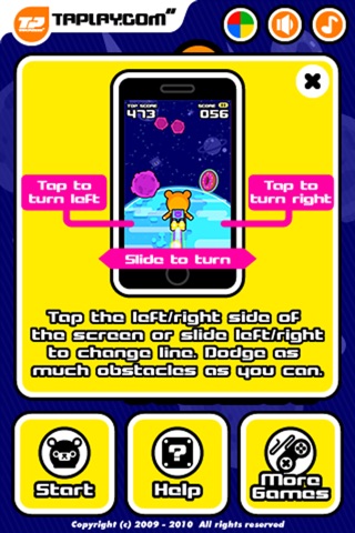 Space Rush - Tappi Bear screenshot 4