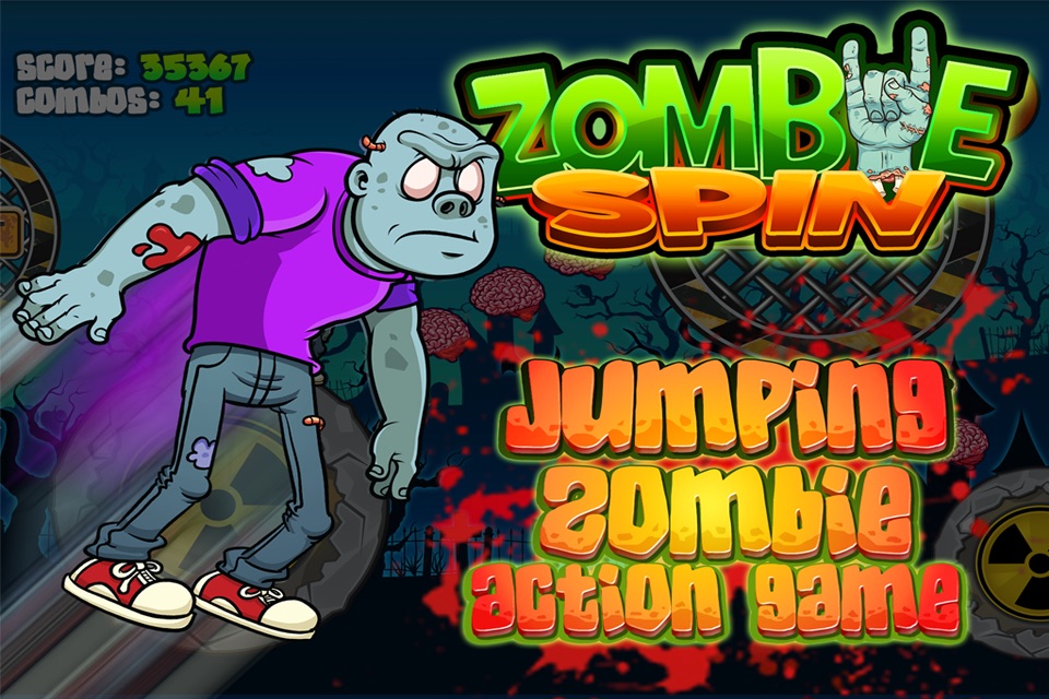 Zombie Spin - The Brain Eating Adventure screenshot 2