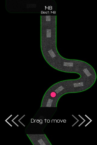 Keep The Dot in - Drag the Ball on Road screenshot 4