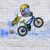 A Stickman BMX Fall Rider - Doodle Swing Road