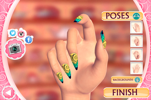 Nail Makeover 3D Beauty Salon: DIY Fancy Nails Spa Manicure screenshot 3