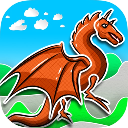 Paper Kingdom Dragons - A Very Special Medieval Race Game iOS App