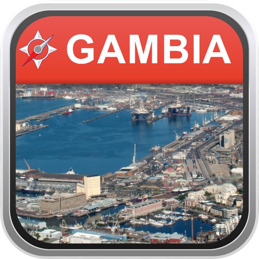 Offline Map Gambia: City Navigator Maps