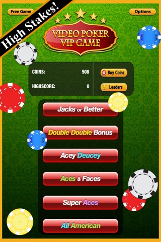 A Video Poker VIP Game - Best Live Poker Series World Casino Games (Texas Holdem Not Included) screenshot 3