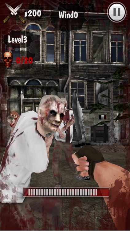 Zombie War-Knife Master3D